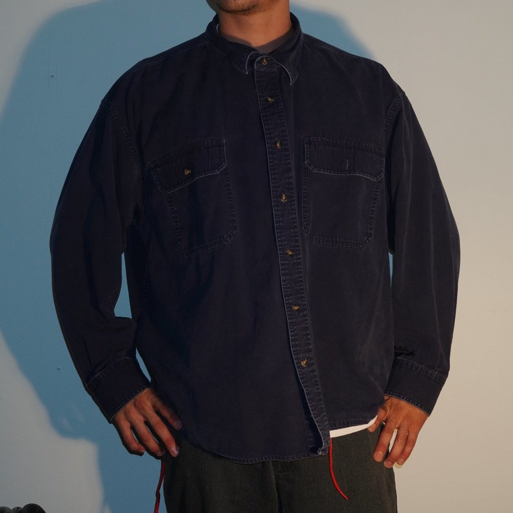 Cabela's Stonewash Canvas Roughneck Longsleeve